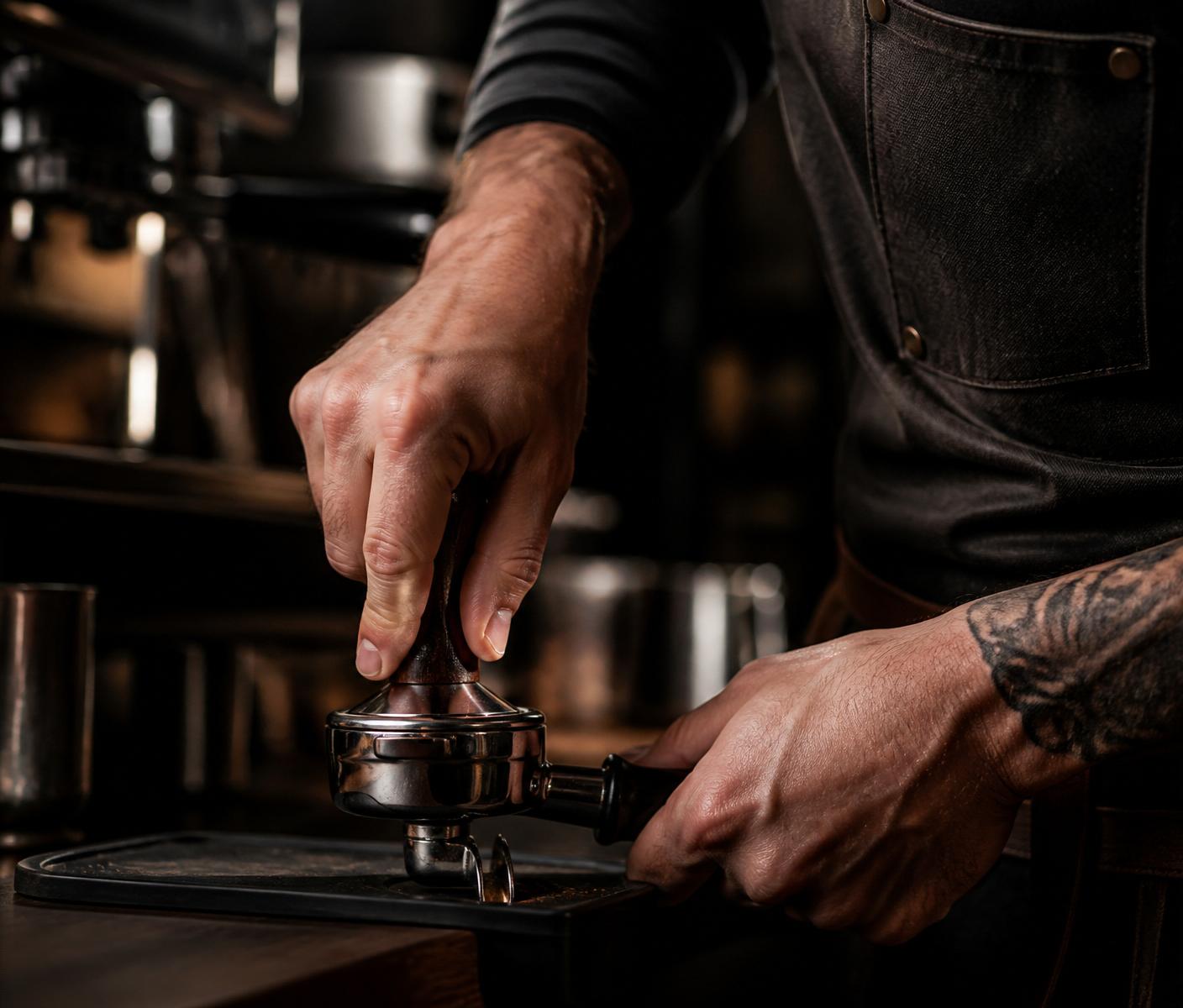 Barista tampt